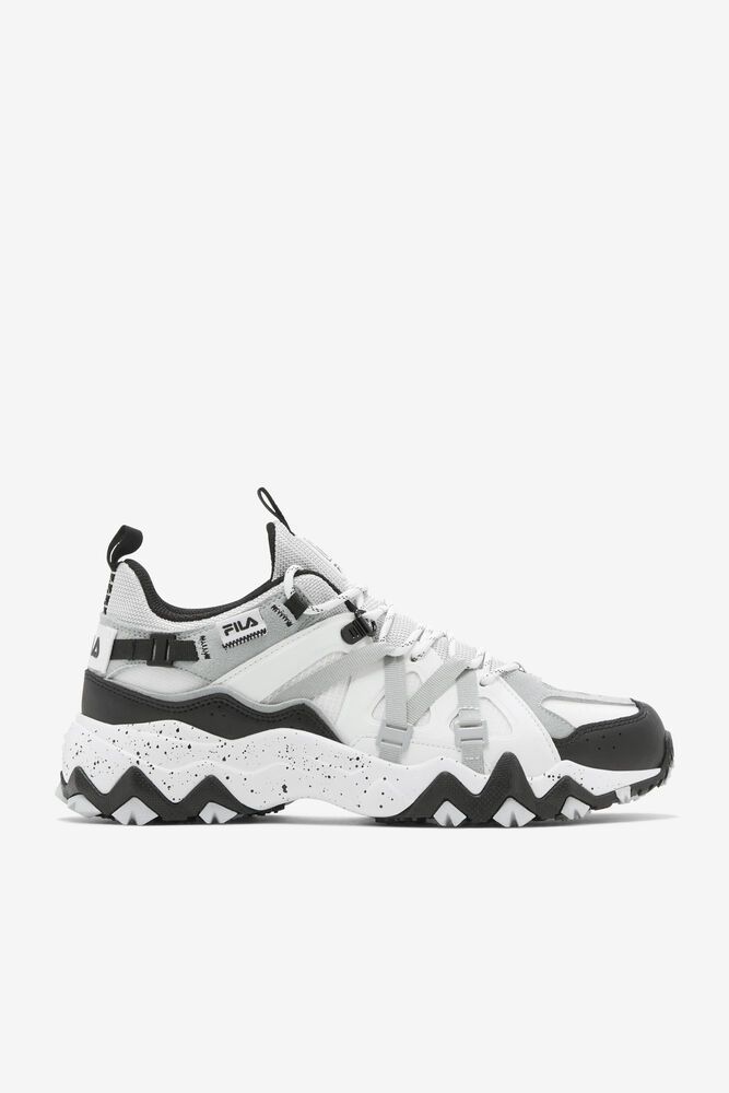 Fila Trainers Mens White/Black Excursion - Ireland 78531-TBMX